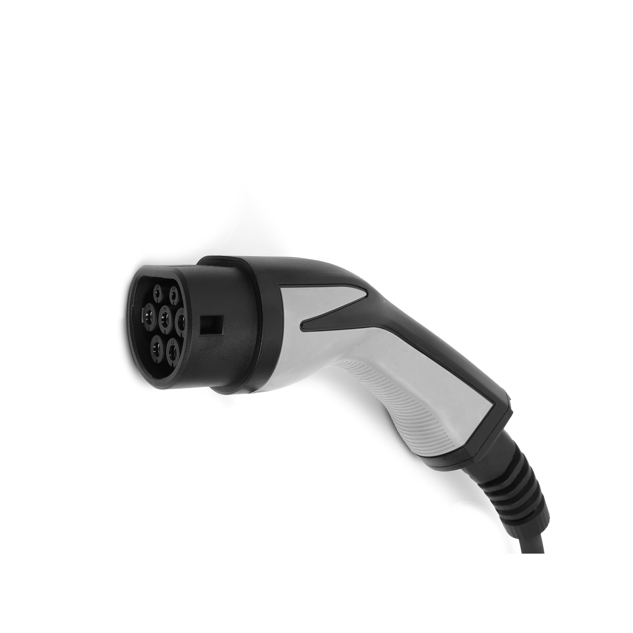 eRock Pro Laadkabel Type 2 Gekruld - 32A 3 fase (22 kW) - EV Plug Europa