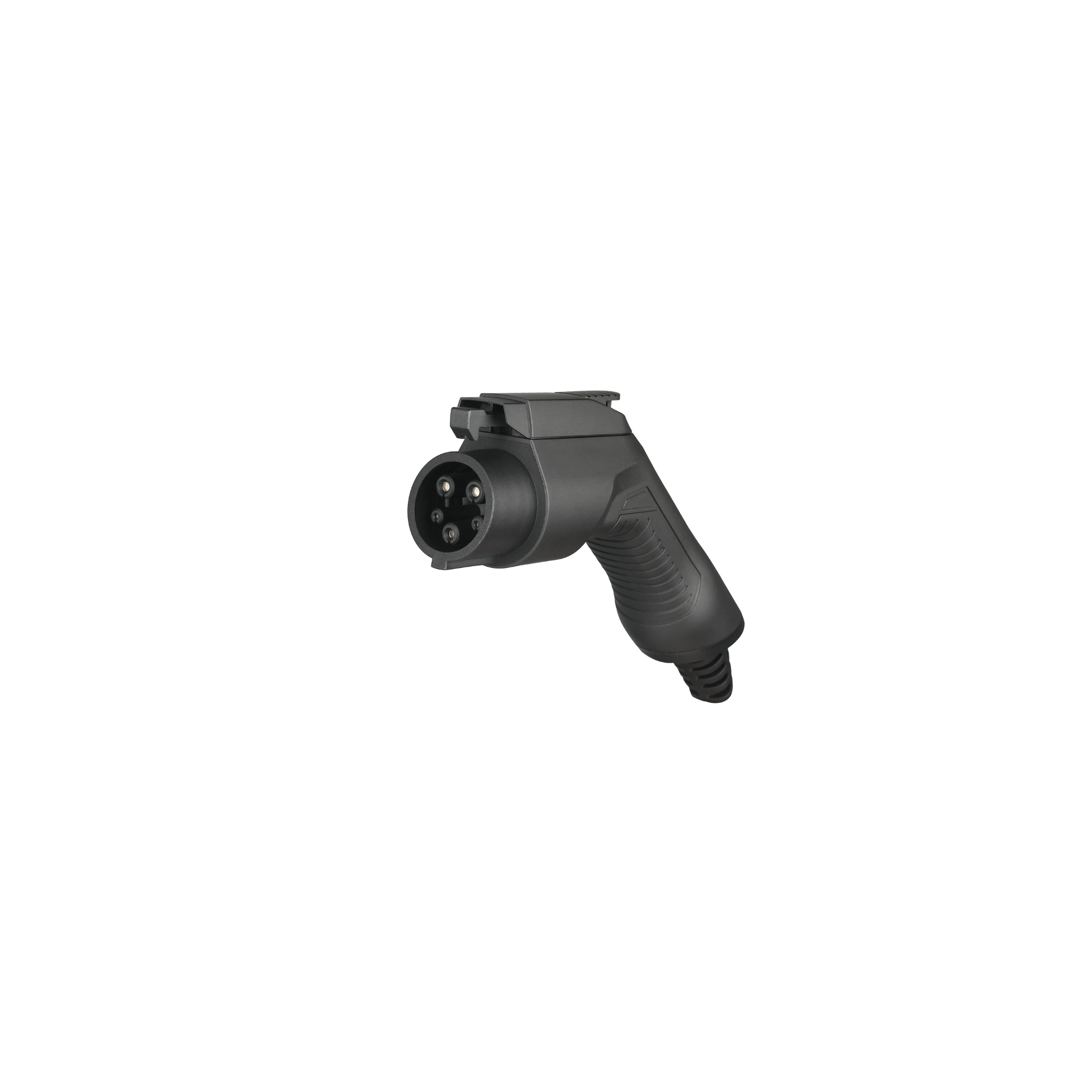 EROCK Pro Mobiele Lader LCD Zwart Type 1 naar Schuko - Uitgesteld laden en Memory functie - EV Plug Europa