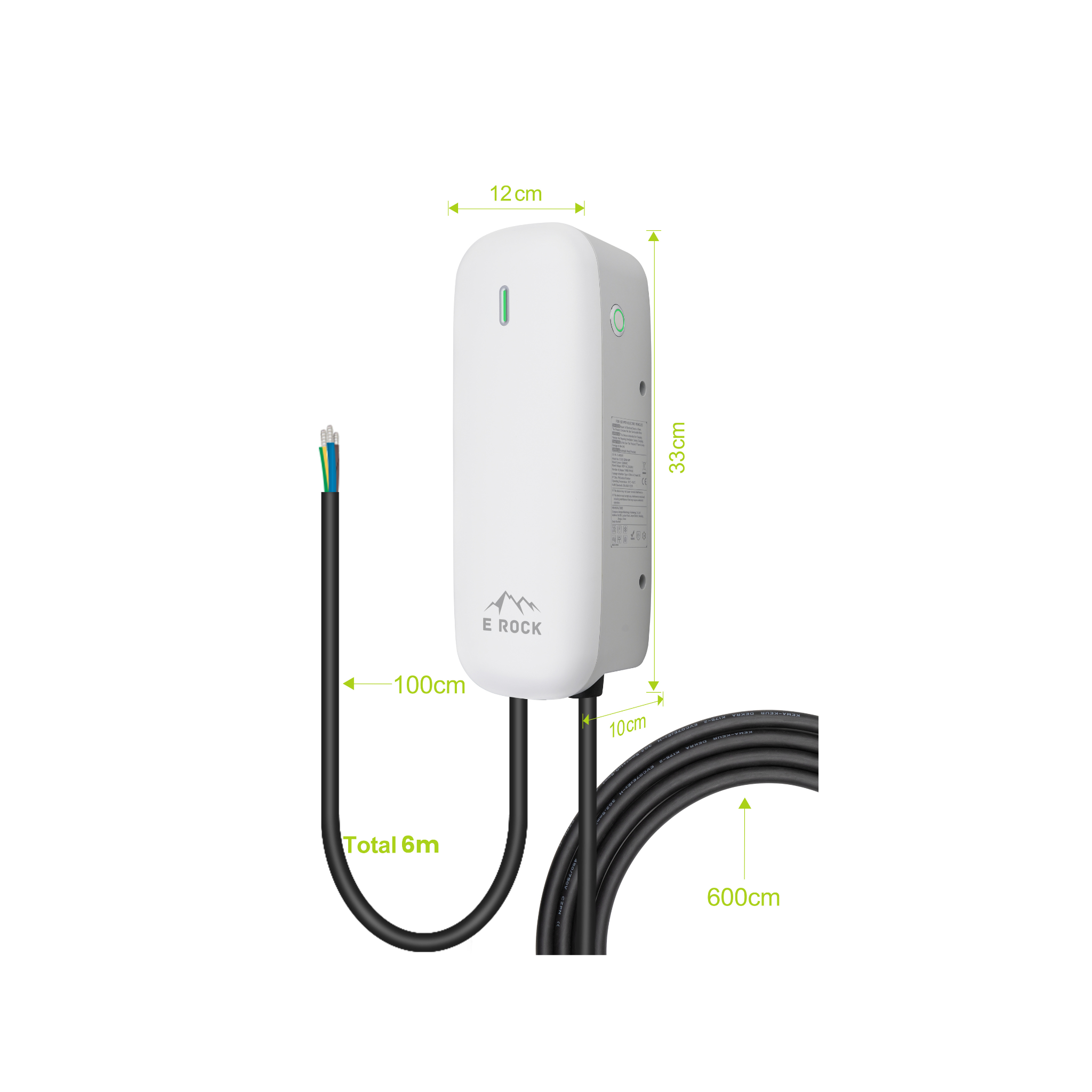 EROCK Pulse Laadstation - Socket - Type 2 - EV Plug Europa